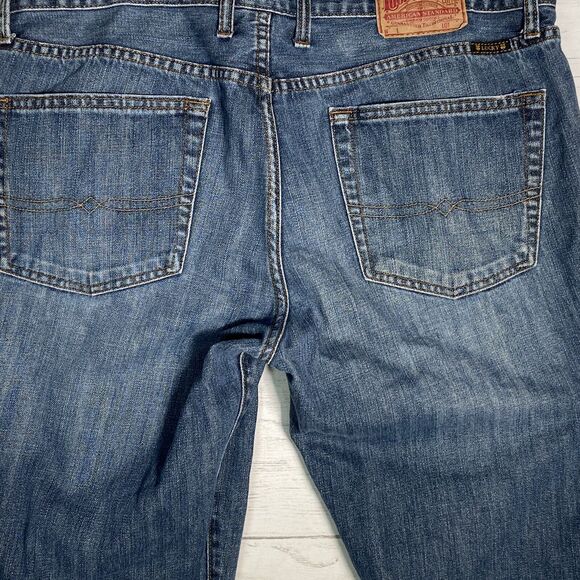 Lucky Brand Relaxed Straight Leg Mens Jeans 36 x 33 - Picture 4 of 6